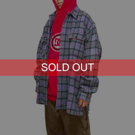【USED】90'S RRL RALPH LAUREN FLANNEL SHIRT