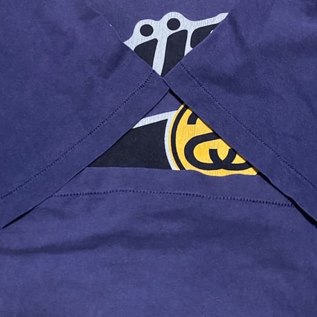 【USED】90'S STUSSY SCHOOL STYLE LOGO T-SHIRT