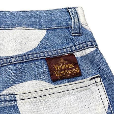 【USED】80'S VIVIENNE WESTWOOD SPOT JEANS