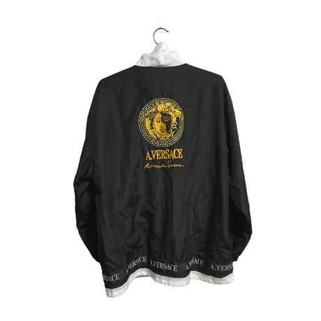 【USED】90'S A.VERSACE NYLON TRACK SUITS
