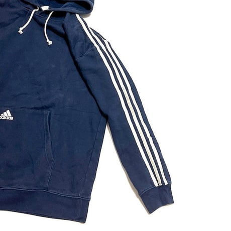 【USED】00'S ADIDAS POCKET CENTER LOGO SWEAT PARKA