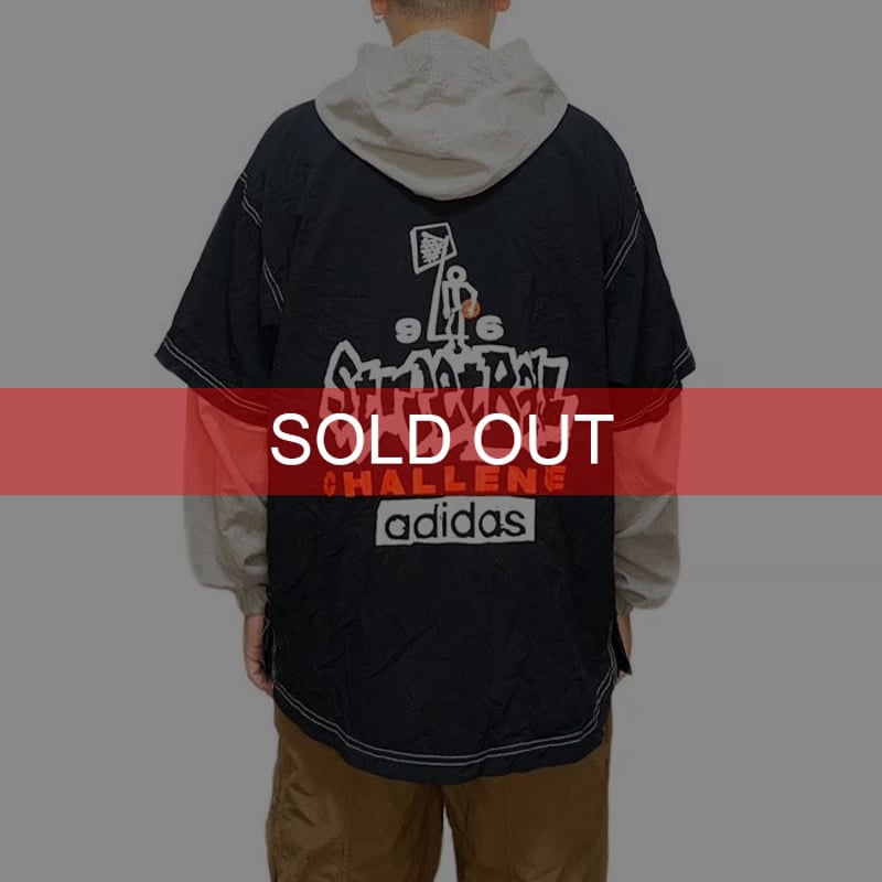 USED】90'S ADIDAS STREETBALL CHALLENGE LAYERED