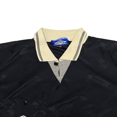 【USED】90's UMBRO REFEREE FOOTBALL JERSEY