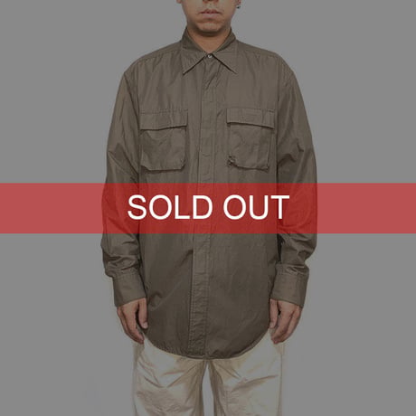 【USED】00'S BANANA REPUBLIC COTTON NYLON SHIRT