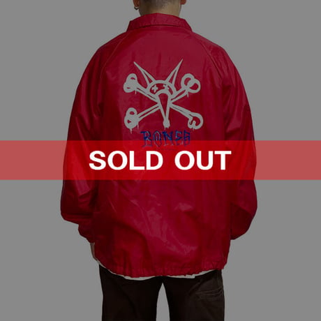 【USED】80'S-90'S  POWELL PERALTA RAT BONES COACH JACKET