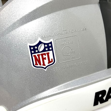 【DEAD STOCK】LOS ANGELES RAIDERS NFL AMERICAN FOOTBALL HELMET