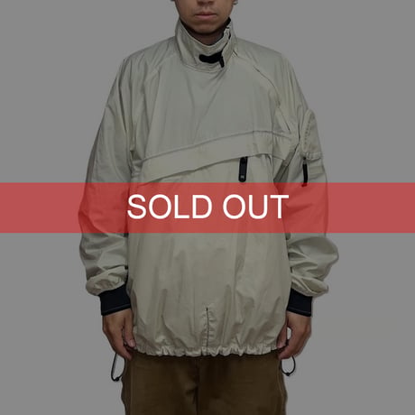 【USED】00's NIKE ACG PULLOVER KAYAK JACKET OFF WHITE