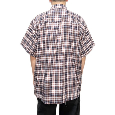 【USED】90'S-00'S DCSHOECOUSA S/S CHECK SHIRT