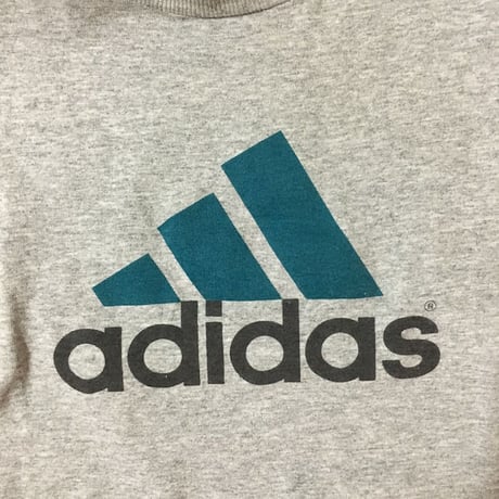 【USED】90'S ADIDAS 3STRIPS LOGO  T-SHIRT