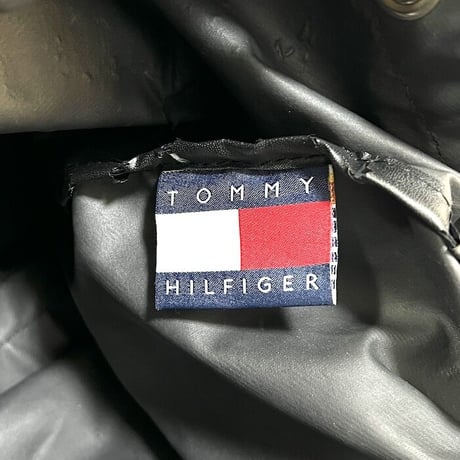 【USED】90'S TOMMY HILFIGER BLACK WATCH BACKPACK