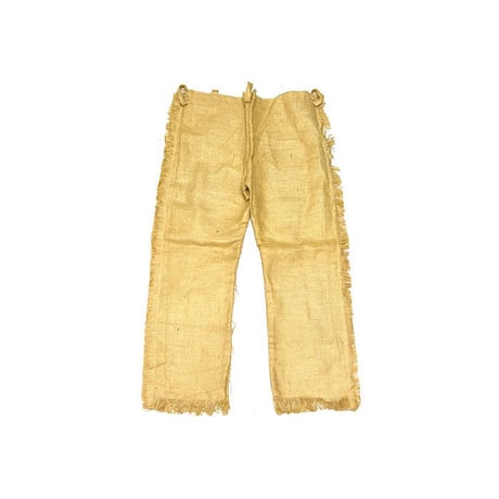 【USED】80'S JUTE PANTS