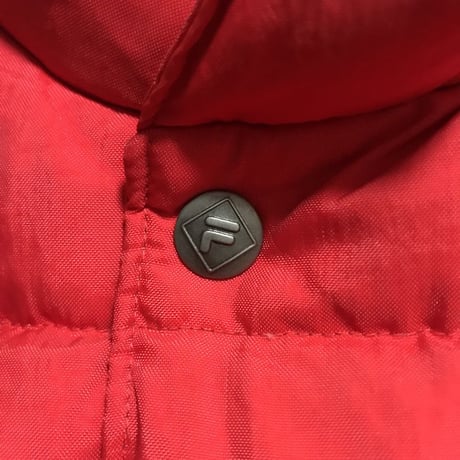 【USED】90'S FILA DOWN VEST