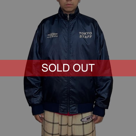 【USED】00s UMBRO TOKYO STAFF JACKET
