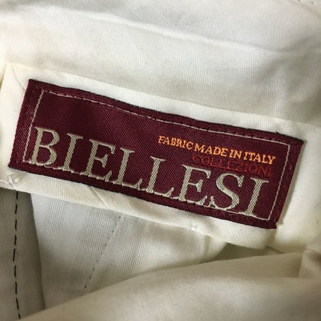 【USED】BIELESSI 2TUCK TROUSERS