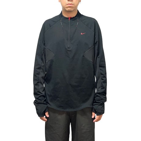 【USED】00'S NIKE FIT L/S TRAINING TOP with GLOVE DETAIL