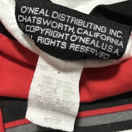【USED】90'S O'NEAL RACING L/S T-SHIRT