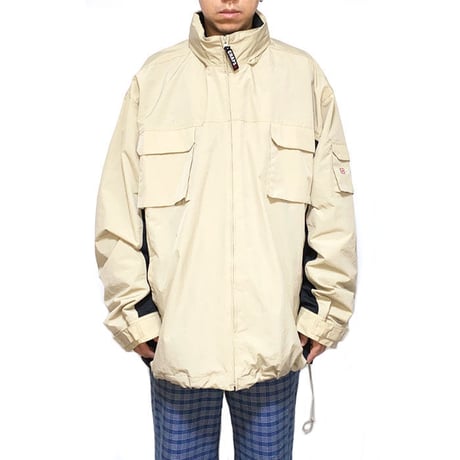 【USED】00'S CHAPS OVERSIZED NYLON JACKET
