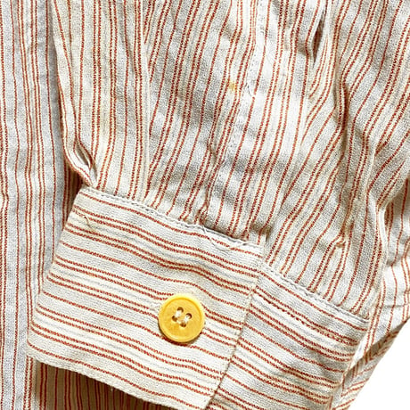【USED】90'S EMPORIO ARMANI STRIPE SHIRT