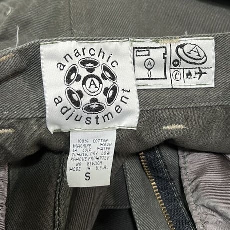 【USED】90'S ANARCHIC ADJUSTMENT WORK PANTS
