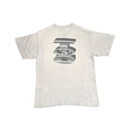 【USED】90'S T&C TOWN & COUNTRY 3D LOGO T-SHIRT