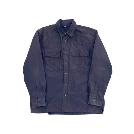 【USED】90'S-00'S STUSSY COTTON NYLON SHIRT