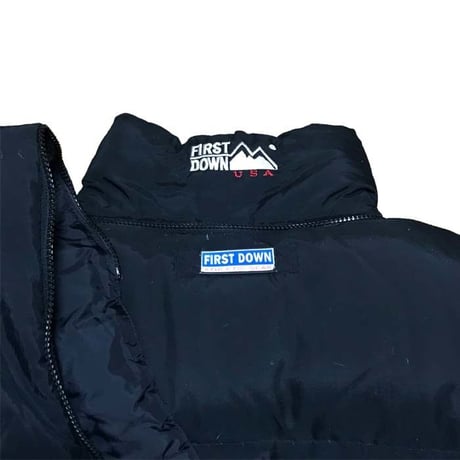 【USED】90'S FIRST DOWN HOODED DOWN JACKET