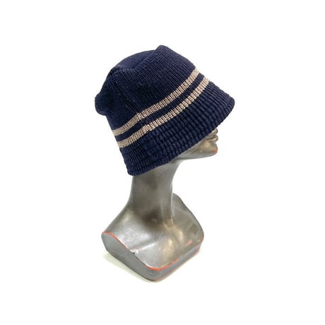 【USED】90'S-00'S UNKNOWN KNIT CRUSHER HAT
