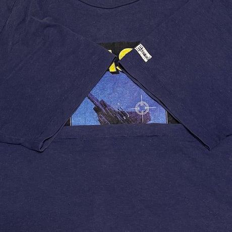 【USED】90's EASTBOY MEN Retro Game Aviation Graphic T-shirt