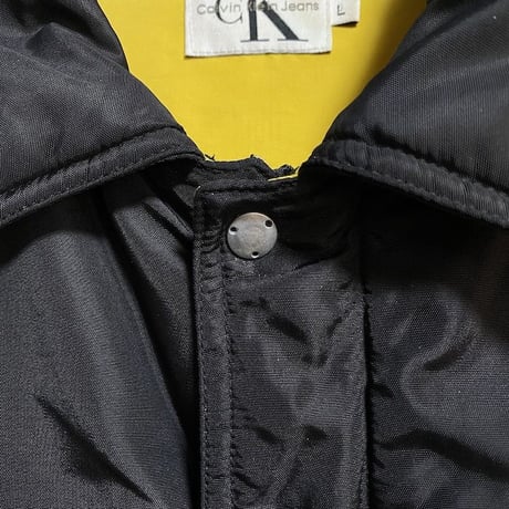 【USED】90'S CK CALVIN KLEIN JEANS PADDED NYLON JACKET