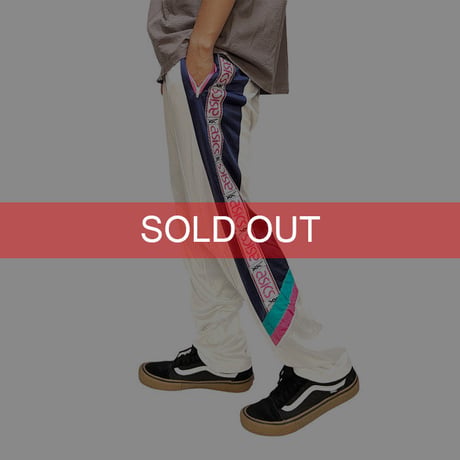 【USED】90'S ASICS TRACK PANTS WHITE
