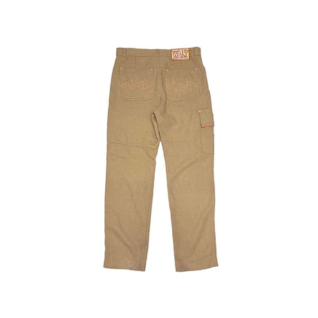 【USED】90's W.&L.T. MIX WOOL SINGLE CARGO POCKET PANTS