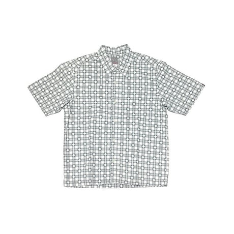 【USED】00'S QUIKSILVER TECHNO S/S SHIRT