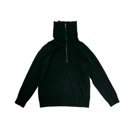 【USED】80'S-90'S GIORGIO ARMANI HI-NECK KNIT SWEATER