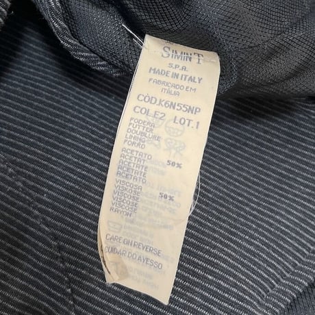 【USED】90'S ARMANI JEANS BIAS JACKET