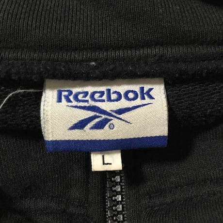 【USED】90'S  REEBOK HALF ZIP HIGH-NECK SWEATSHIRT