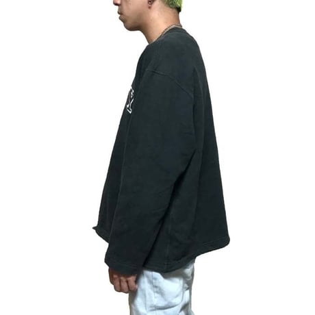 【USED】90'S DKNY USA SWEATSHIRT BK
