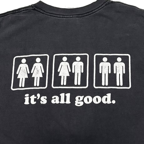 【USED】90's-00's it's all good. T-SHIRT