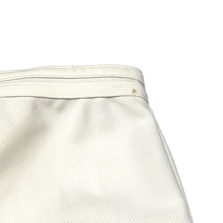 【USED】70's-80's Sergio Tacchini TENNIS SHORTS WHITE
