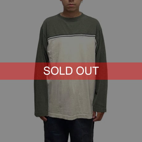 【USED】90'S-00'S POINT ZERO SWITCHING L/S T-SHIRT