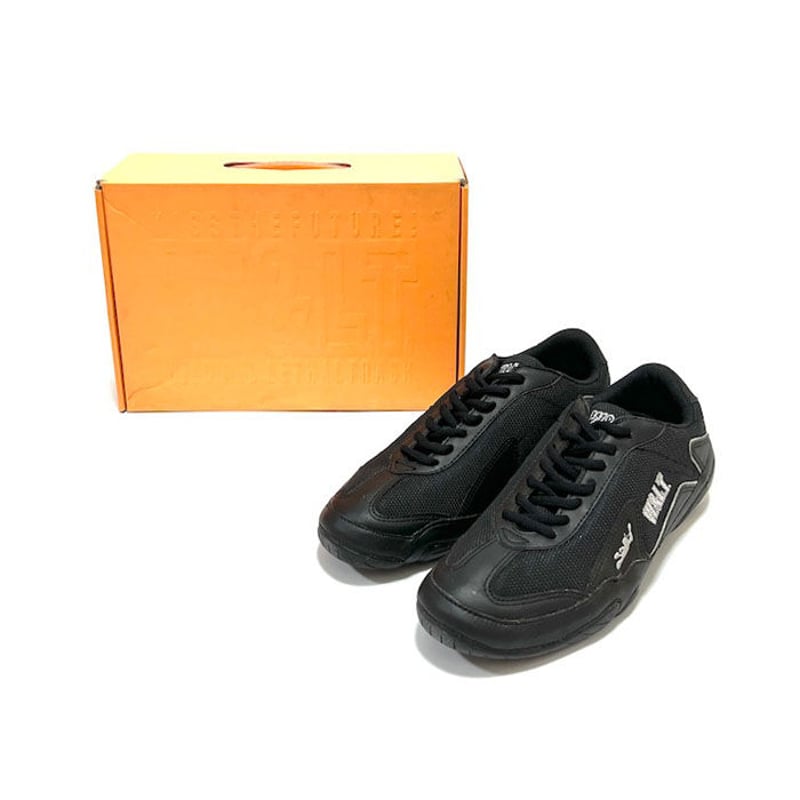 DEAD STOCK】90'S W.&L.T. DRIVING SNEAKERS BLACK