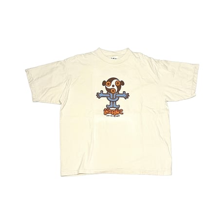 【USED】90's insane Look into my eyes T-SHIRT BEIGE