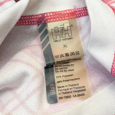 【USED】2010's Helly Hansen BIAS CHECK L/S TOP PINK