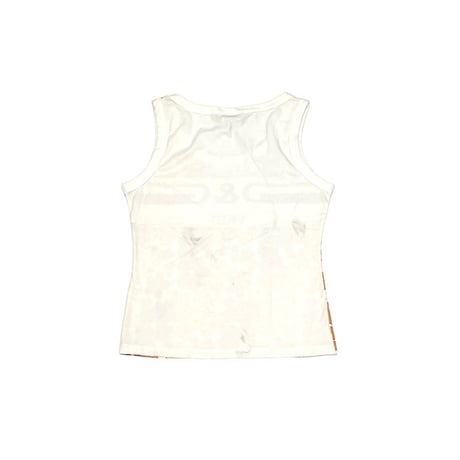 【USED】00'S D&G FLOWER DESIGN VEST