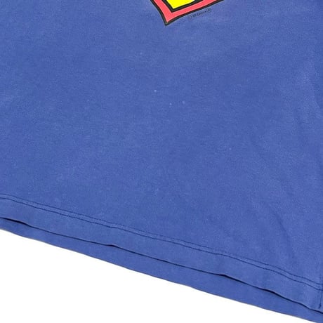 【USED】90'S-00'S LANDS' END SUPER MAN T-SHIRT