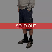 【USED】00's Polo by Ralph Lauren Tactical Zip Cargo Shorts Navy