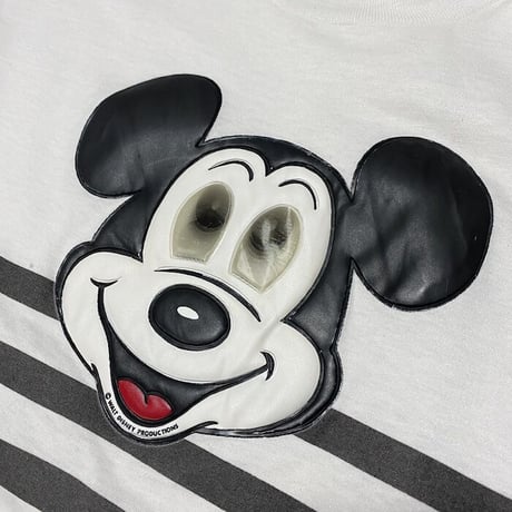 【USED】90'S LENTICULAR MICKEY T-SHIRT