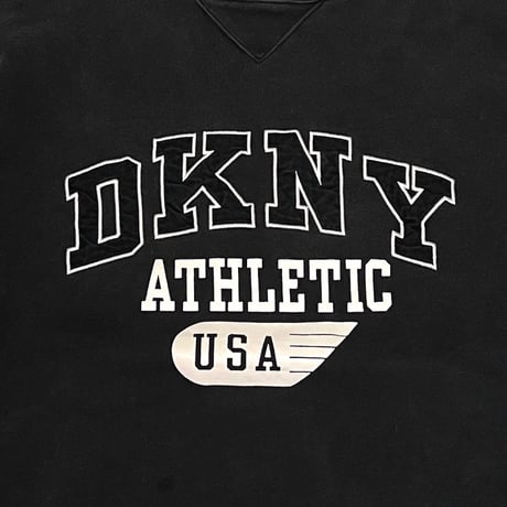【USED】90's DKNY ATHLETIC SWEATSHIRT