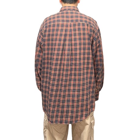 【USED】90'S TIMBERLAND RUGGED FIT B.D. CHECK SHIRT