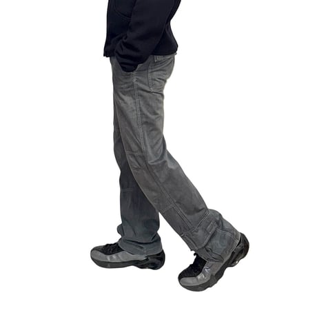 【USED】90's CK Calvin Klein Jeans Black Faded Military Cargo Flight Pants