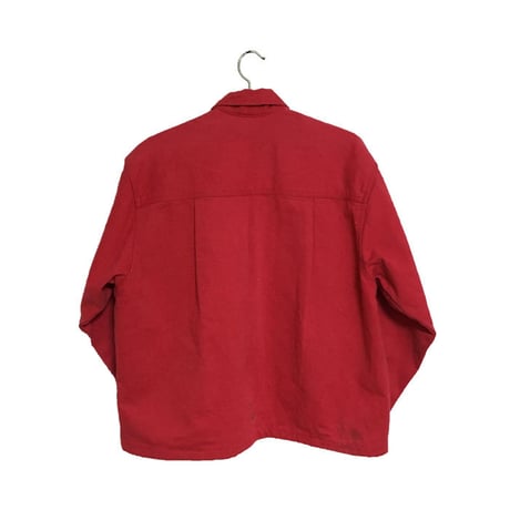 【USED】80'S DISNEY MICKEY & CO DENIM JACKET RED